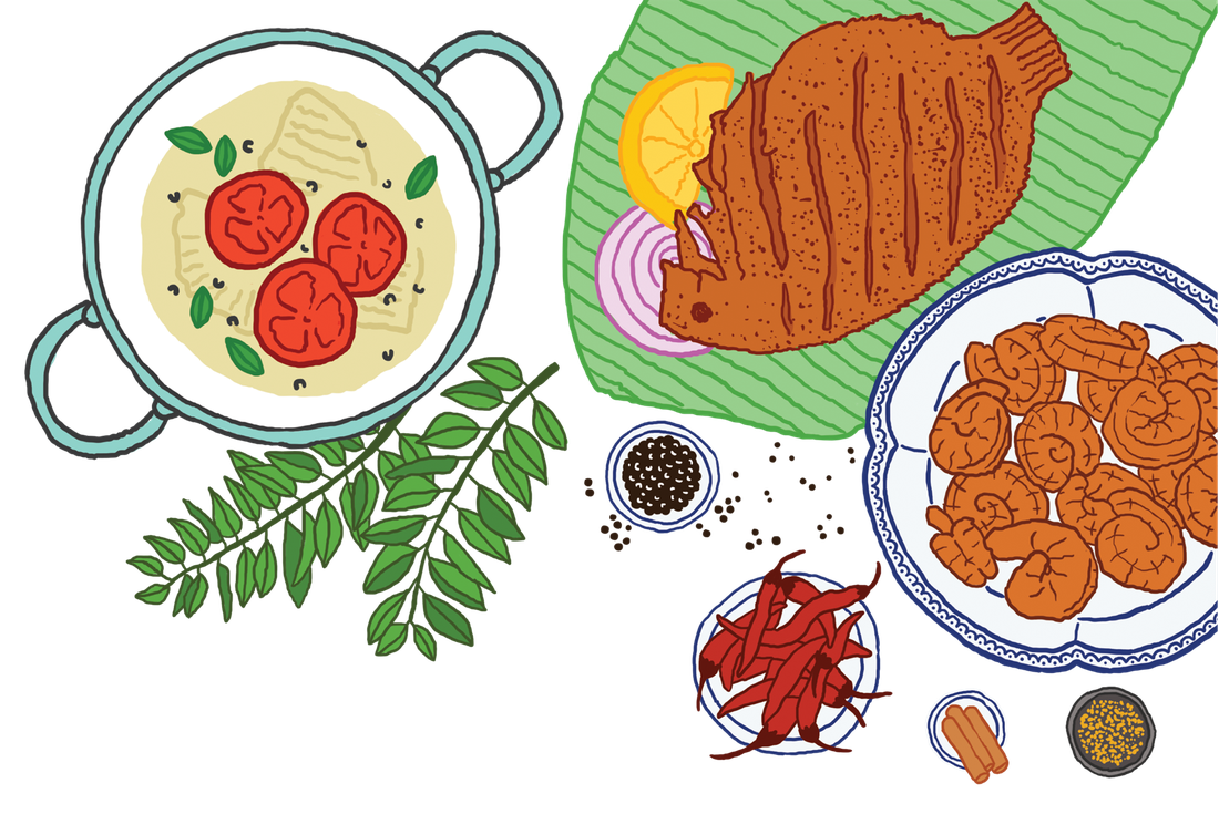 Coastal Kerala food