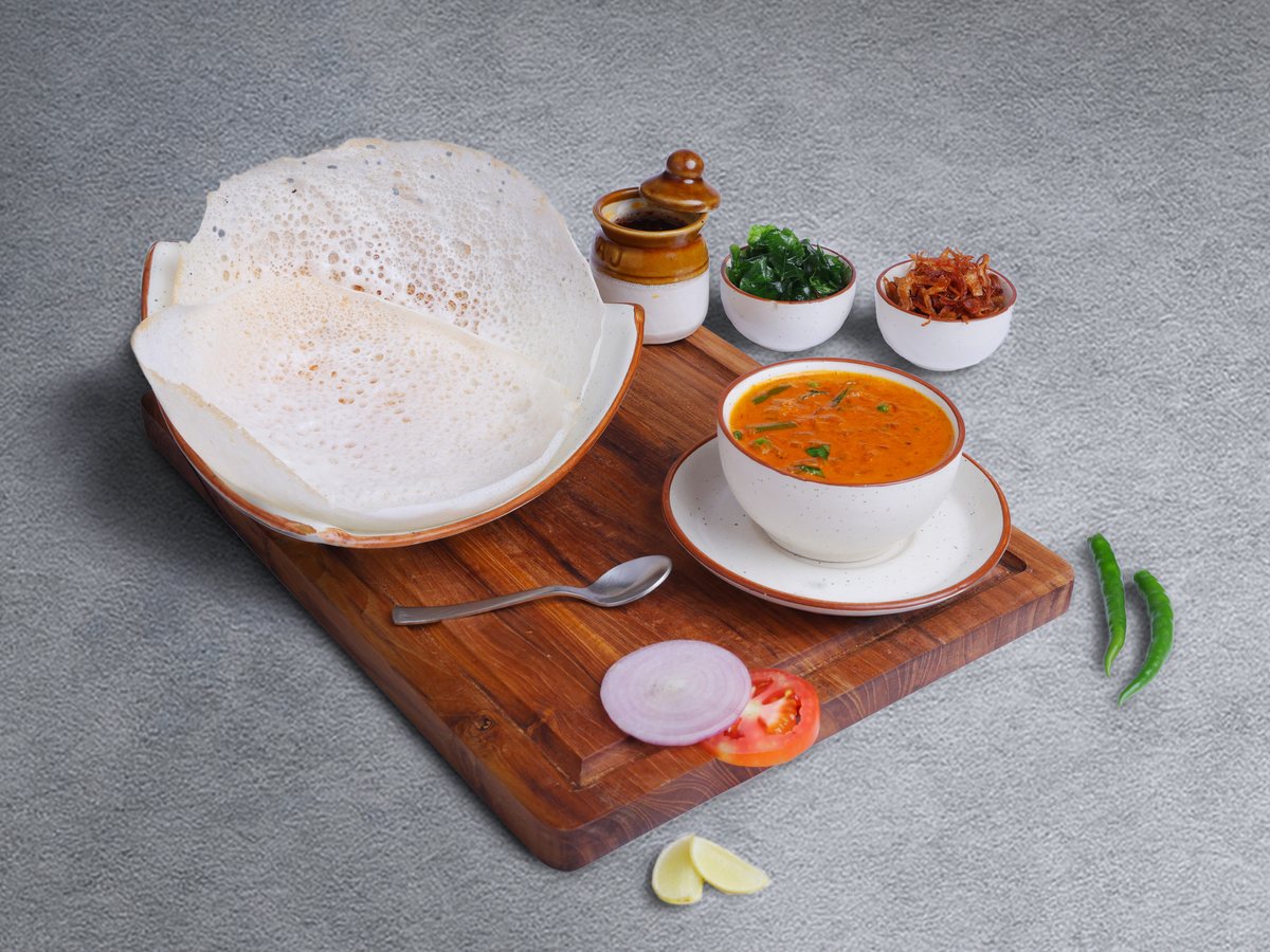 Appam & Vegetable Kurma